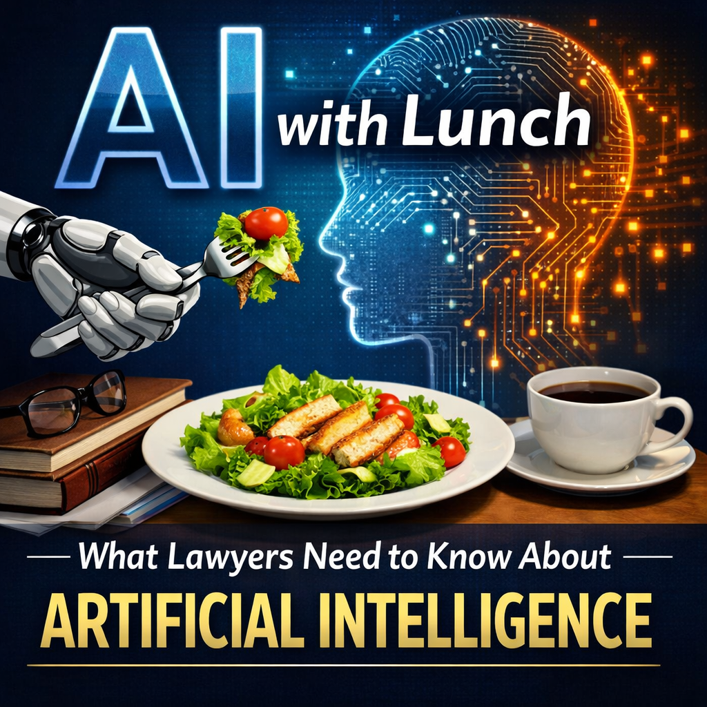 AI with Lunch: What Lawyers Need to Know About Artificial Intelligence